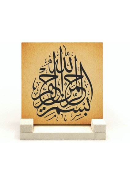 Besmeleyazılı Doğaltaş Masaüstlük fiyatları