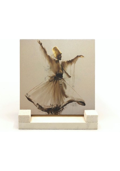 Semazen Baskılı Doğaltaş Masaüstlük fiyatları