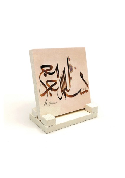 Besmeleyazılı Doğaltaş Masaüstlük