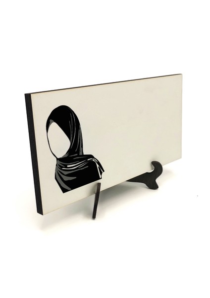 Geleneksel Hat Sanatı ile Mdf Üzerine Yazılı Masaüstü Isimlik fırsatları