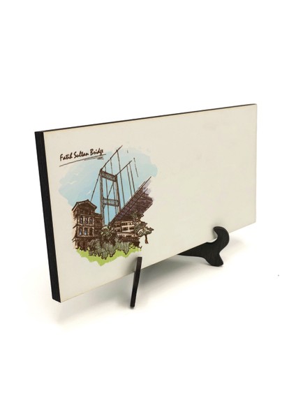 Geleneksel Hat Sanatı ile Mdf Üzerine Yazılı Masaüstü Isimlik fırsatları