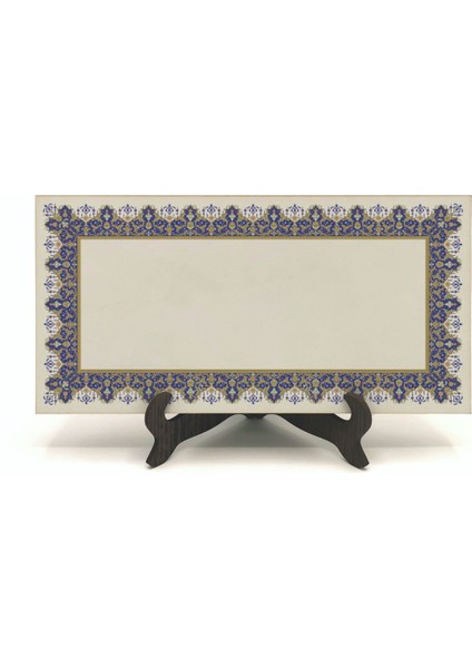 Geleneksel Hat Sanatı ile Mdf Üzerine Yazılı Masaüstü Isimlik indirimleri