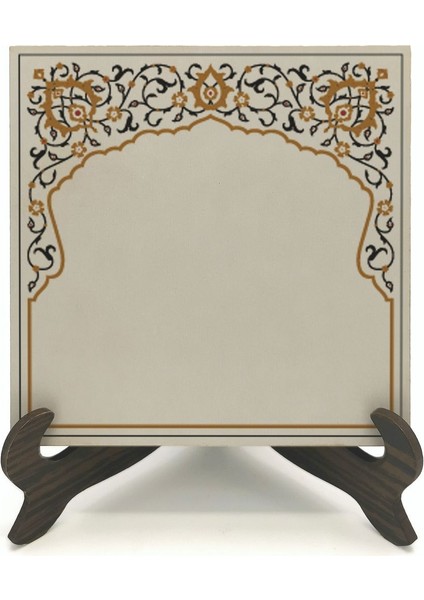 Geleneksel Hat Sanatı ile Mdf Üzerine Yazılı Masaüstü Isimlik indirimleri