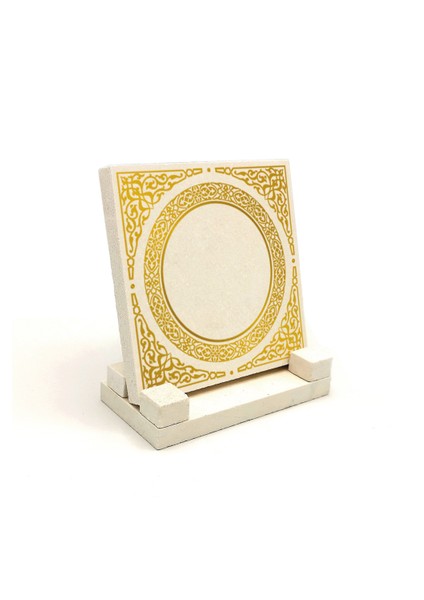 Hat Sanatı ile Doğal Taş Üzerine Yazılı Masaüstü Isimlik fiyatları