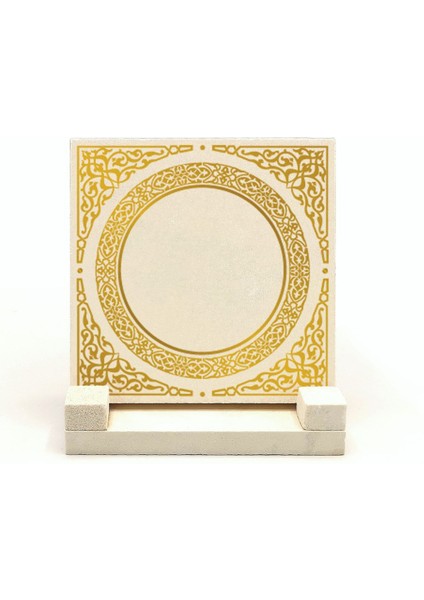 Hat Sanatı ile Doğal Taş Üzerine Yazılı Masaüstü Isimlik indirimleri