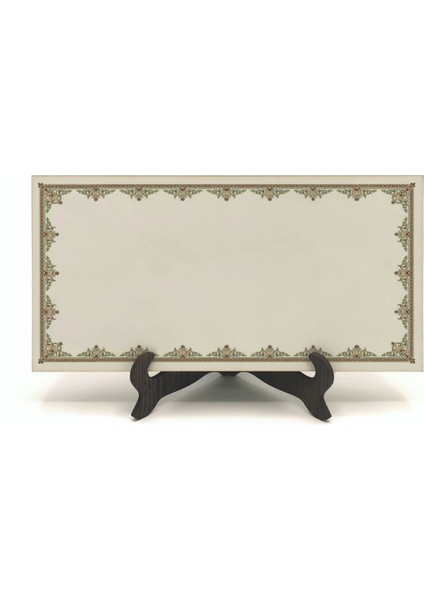 Geleneksel Hat Sanatı ile Mdf Üzerine Yazılı Masaüstü Isimlik indirimleri