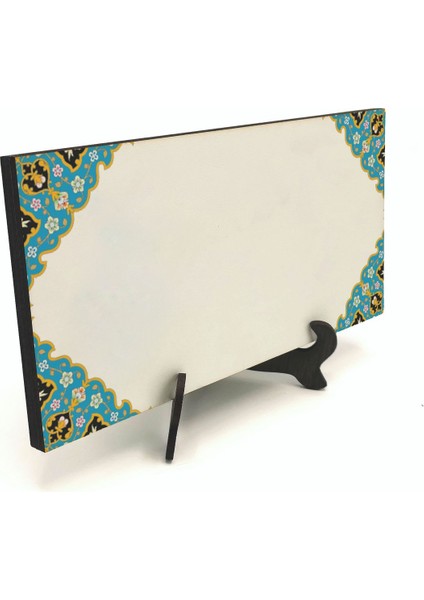 Geleneksel Hat Sanatı ile Mdf Üzerine Yazılı Masaüstü Isimlik fırsatları