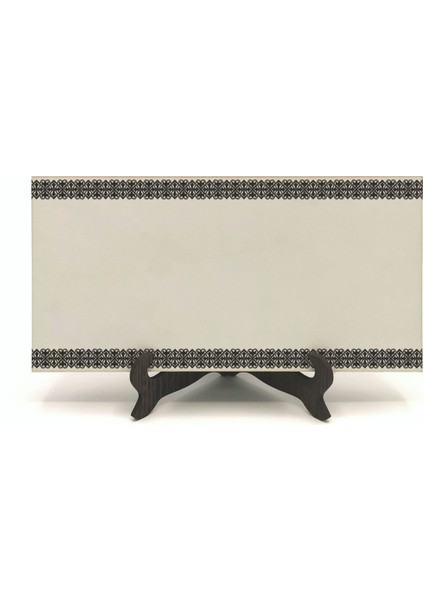 Geleneksel Hat Sanatı ile Mdf Üzerine Yazılı Masaüstü Isimlik indirimleri