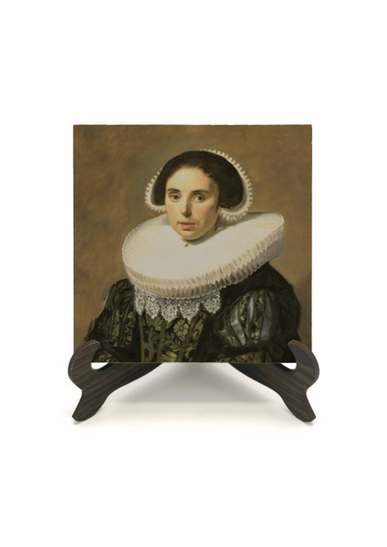 Bir Kadın Portresi Resmi Baskılı Mdf Masaüstlük fiyatları