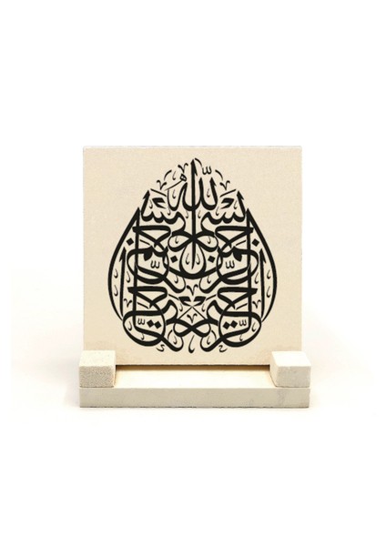 Besmeleyazılı Doğaltaş Masaüstlük fiyatları