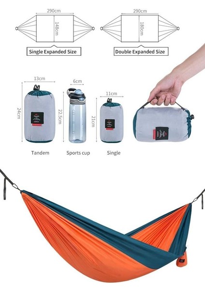 Ultralight Swing Tek Kişilik Hamak