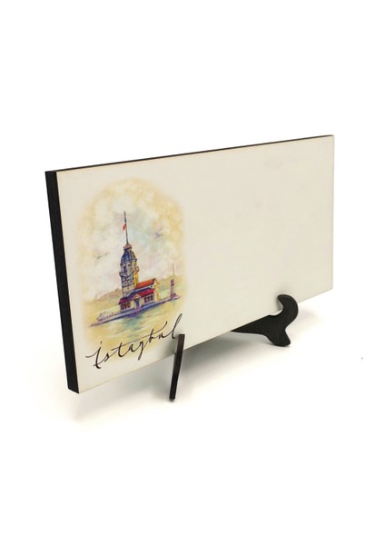 Geleneksel Hat Sanatı ile Mdf Üzerine Yazılı Masaüstü Isimlik fırsatları