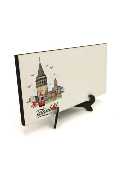 Geleneksel Hat Sanatı ile Mdf Üzerine Yazılı Masaüstü Isimlik fırsatları