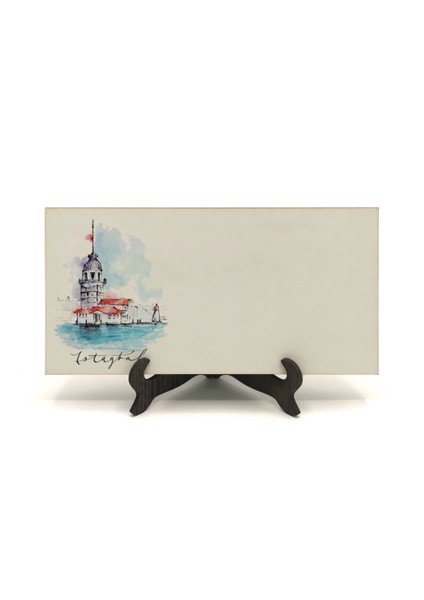 Geleneksel Hat Sanatı ile Mdf Üzerine Yazılı Masaüstü Isimlik indirimleri