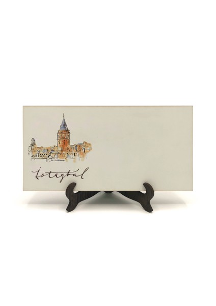 Geleneksel Hat Sanatı ile Mdf Üzerine Yazılı Masaüstü Isimlik indirimleri