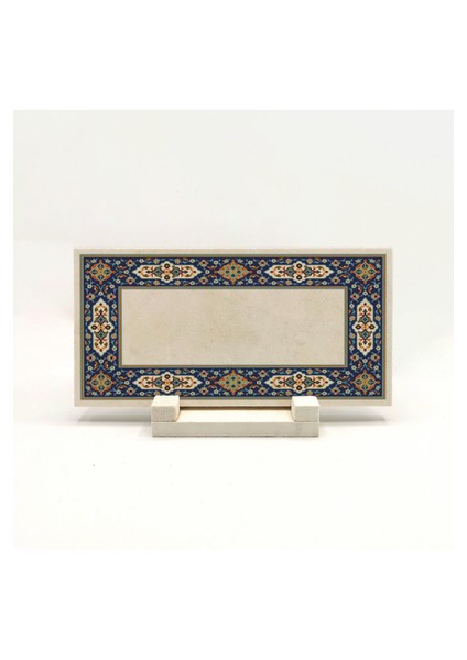 Geleneksel Hat Sanatı ile Doğal Taş Üzerine Yazılı Masaüstü Isimlik indirimleri