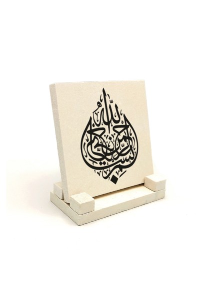 Besmeleyazılı Doğaltaş Masaüstlük