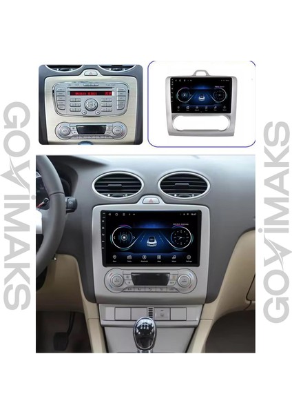 Ford Focus 2 2006-2011 Dijital 2 GB Ram 32 GB Hafıza Androıd Multımedıa Teyp