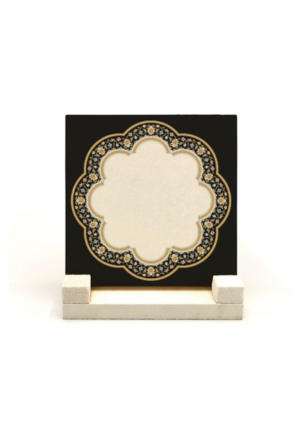 Geleneksel Hat Sanatı ile Doğal Taş Üzerine Yazılı Masaüstü Isimlik indirimleri