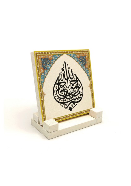 Besmeleyazılı Doğaltaş Masaüstlük