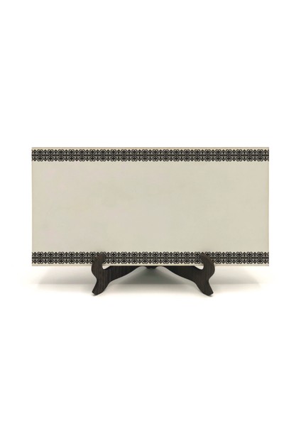 Geleneksel Hat Sanatı ile Mdf Üzerine Yazılı Masaüstü Isimlik indirimleri