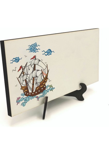 Geleneksel Hat Sanatı ile Mdf Üzerine Yazılı Masaüstü Isimlik fırsatları