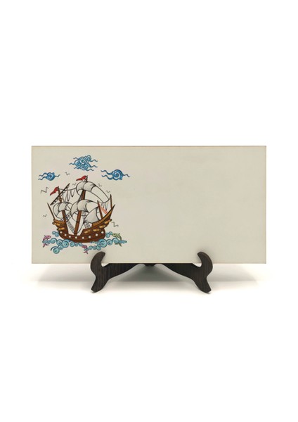 Geleneksel Hat Sanatı ile Mdf Üzerine Yazılı Masaüstü Isimlik indirimleri