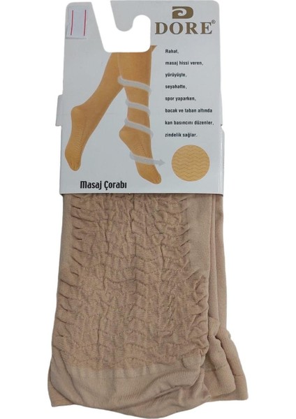 12'li Set Diz Altı Kalın Ten Göstermeyen Kadın Masaj Çorap fiyatları