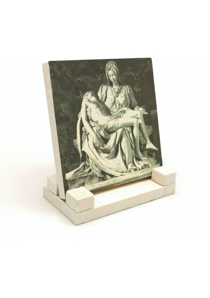 Pietà Michelangelo, 1498BASKILI Doğaltaş Masaüstlük