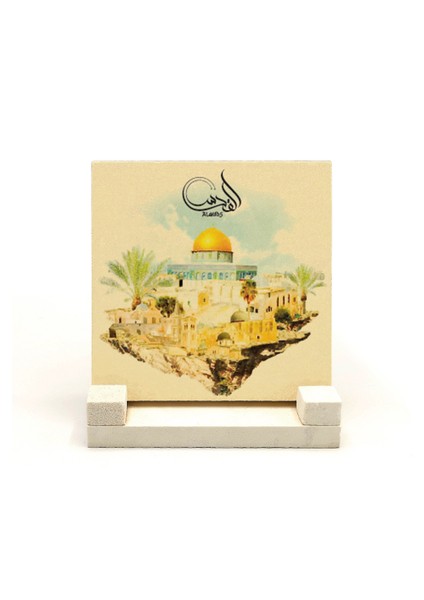 Kudüs Mescid-I Aksabaskılı Doğaltaş Masaüstlük fiyatları