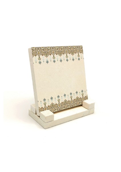 Geleneksel Hat Sanatı ile Doğal Taş Üzerine Yazılı Masaüstü Isimlik fırsatları