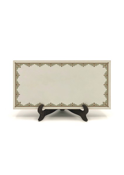 Geleneksel Hat Sanatı ile Mdf Üzerine Yazılı Masaüstü Isimlik indirimleri