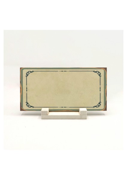 Geleneksel Hat Sanatı ile Doğal Taş Üzerine Yazılı Masaüstü Isimlik indirimleri