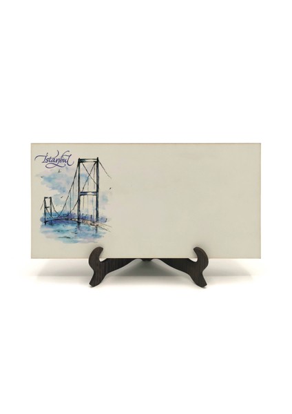 Geleneksel Hat Sanatı ile Mdf Üzerine Yazılı Masaüstü Isimlik indirimleri