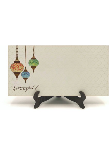 Geleneksel Hat Sanatı ile Mdf Üzerine Yazılı Masaüstü Isimlik indirimleri