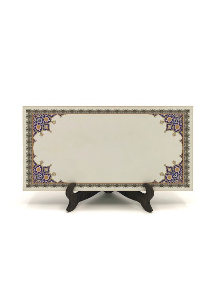 Geleneksel Hat Sanatı ile Mdf Üzerine Yazılı Masaüstü Isimlik indirimleri