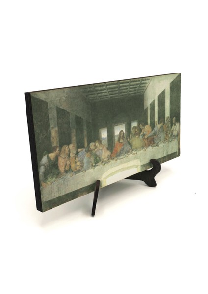 Son Akşam Yemeği Leonardo Da Vinci, 149’LAR Baskılı Mdf Masaüstlük