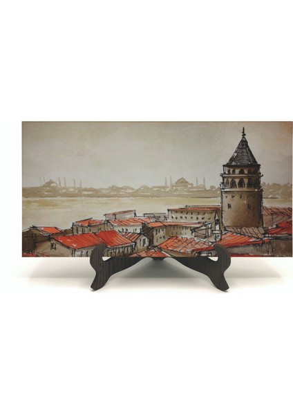 Galata Kulesibaskılı Mdf Masaüstlük fiyatları