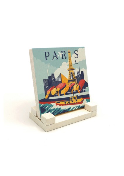 Parisbaskılı Doğaltaş Masaüstlük