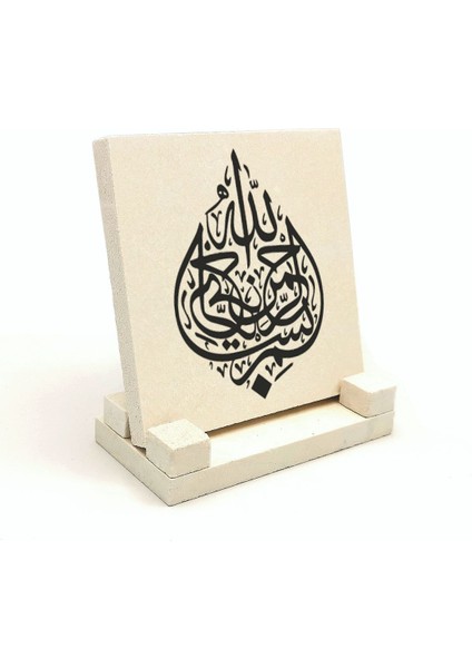 Besmeleyazılı Doğaltaş Masaüstlük