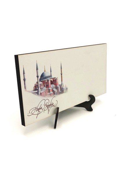 Geleneksel Hat Sanatı ile Mdf Üzerine Yazılı Masaüstü Isimlik fırsatları