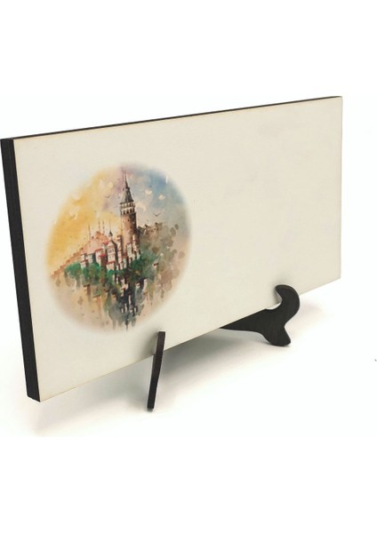 Geleneksel Hat Sanatı ile Mdf Üzerine Yazılı Masaüstü Isimlik fırsatları