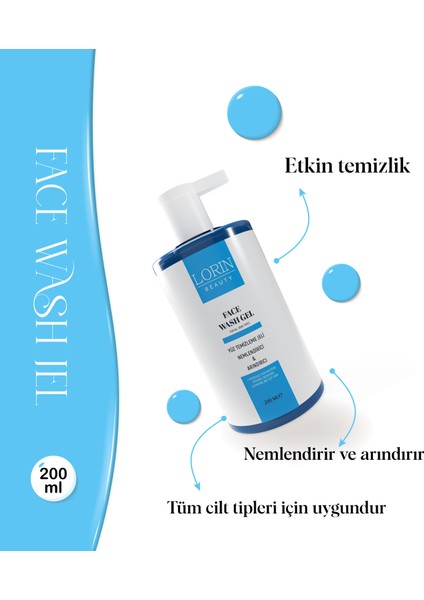 Doğal Nemlendirici Arındırıcı Kusursuz Yüz Temizleme Jeli 200 ml fiyatları