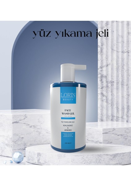 Doğal Nemlendirici Arındırıcı Kusursuz Yüz Temizleme Jeli 200 ml