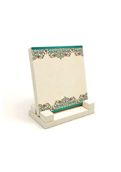 Geleneksel Hat Sanatı ile Doğal Taş Üzerine Yazılı Masaüstü Isimlik fırsatları