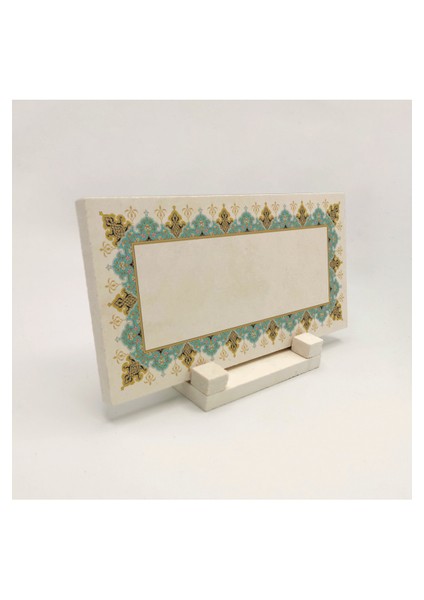 Geleneksel Hat Sanatı ile Doğal Taş Üzerine Yazılı Masaüstü Isimlik fırsatları