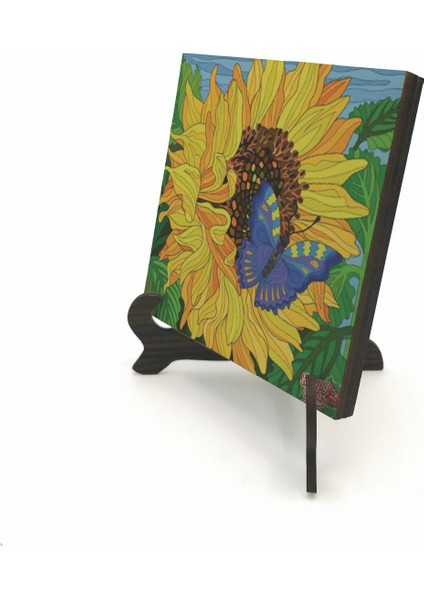 Kelebekbaskılı Mdf Masaüstlük