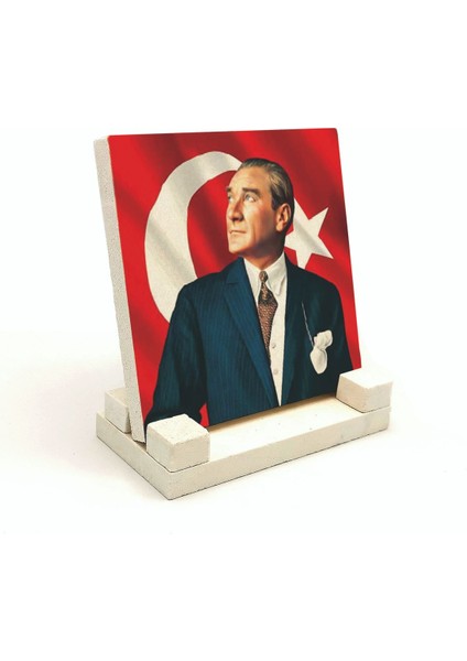 Atatürkbaskılı Doğaltaş Masaüstlük