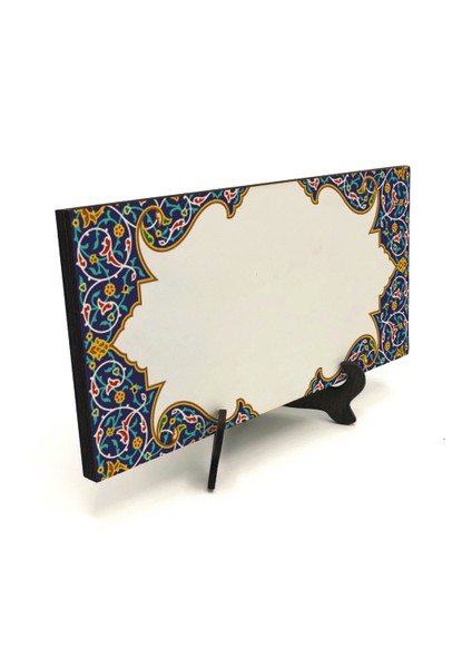 Geleneksel Hat Sanatı ile Mdf Üzerine Yazılı Masaüstü Isimlik fırsatları