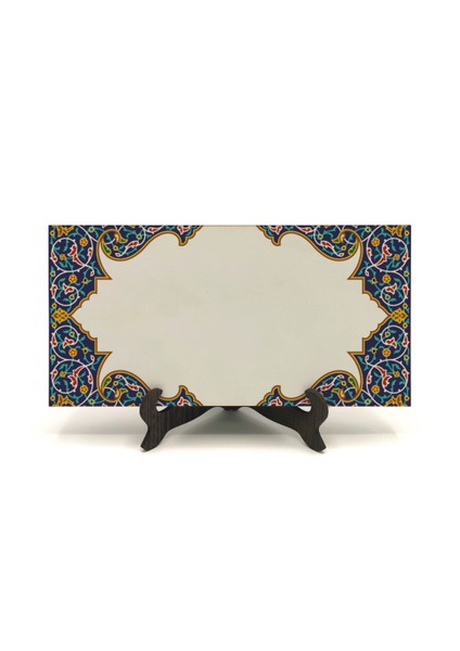 Geleneksel Hat Sanatı ile Mdf Üzerine Yazılı Masaüstü Isimlik indirimleri